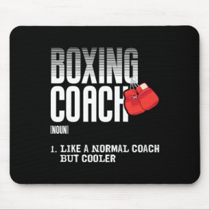 Boxcoach Funny Sports Definition Trainer Mousepad
