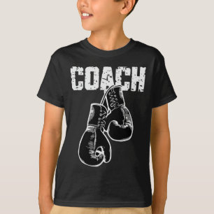 Boxcoach Kickboxen Retro Boxhandschuhe Boxer T-Shirt