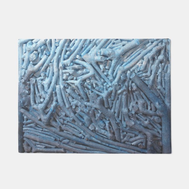 Boxcuttings: Blau Fußmatte (Vorderseite)