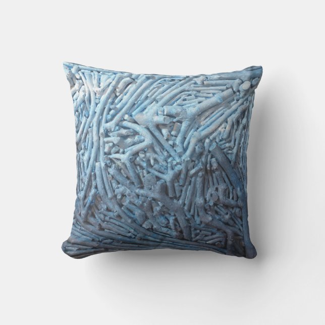 Boxcuttings: Blau Kissen (Vorderseite)