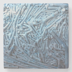 Boxcuttings: Blau Steinuntersetzer