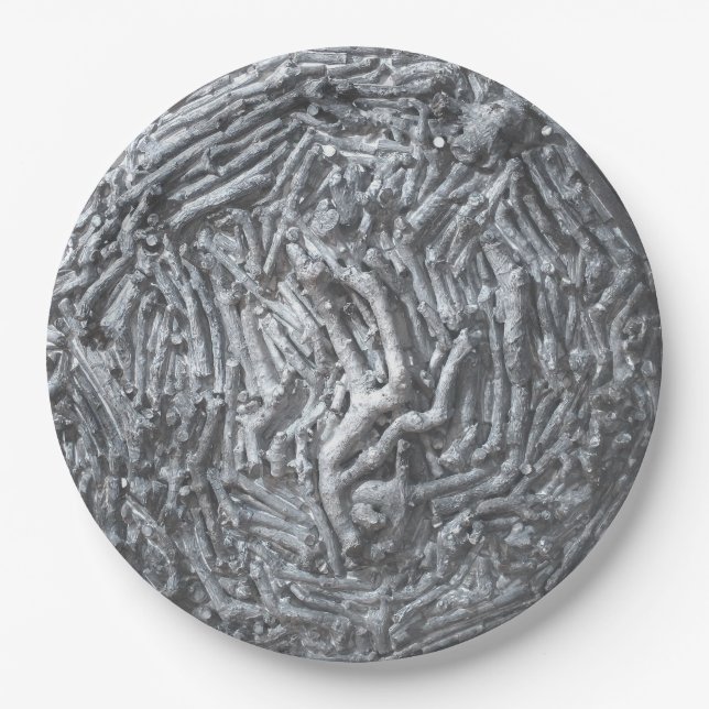 Boxcuttings: Mond Pappteller (Vorderseite)