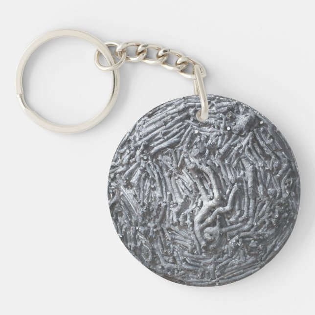 Boxcuttings: Mond Schlüsselanhänger (Vorderseite)