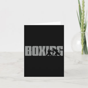 Boxdesign für Boxer - Boxen Karte