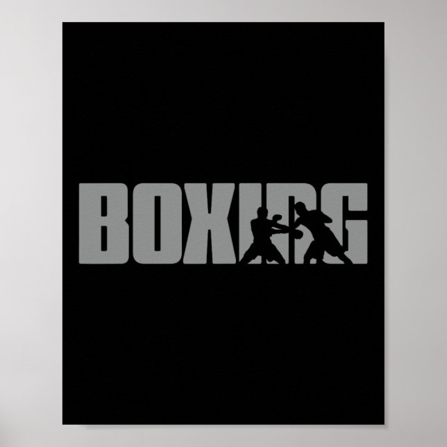 Boxdesign für Boxer - Boxen Poster (Vorne)
