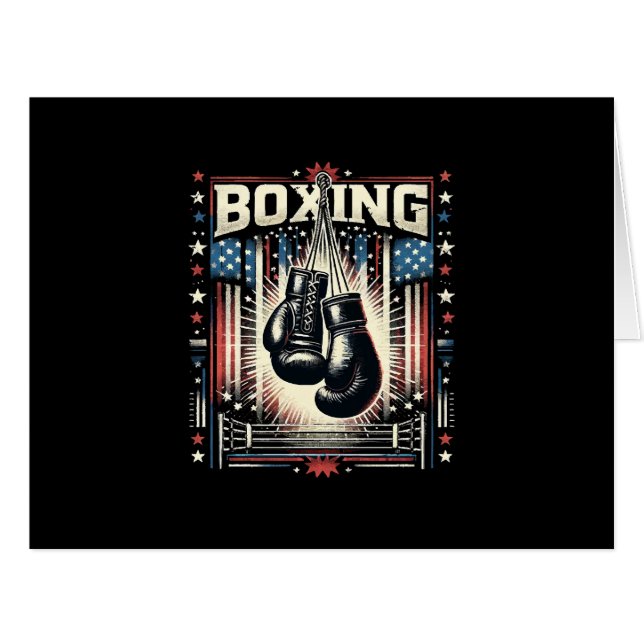 Boxe américaine - Boxer Vintage Bo (Devant horizontal)