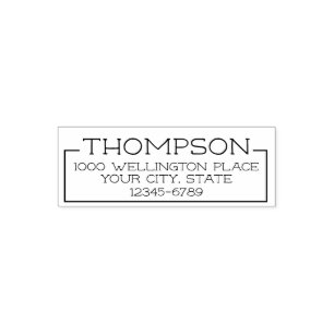 Boxed Rücksendeadresse Permastempel