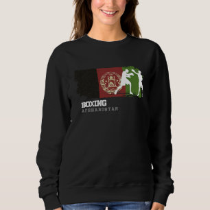 Boxen Afghanistan Kampfsport Kämpfer Boxen Sweatshirt