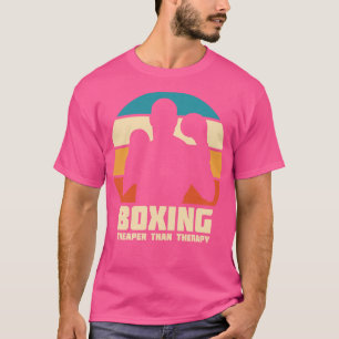 Boxen billiger als Therapie Funny Boxer T-Shirt