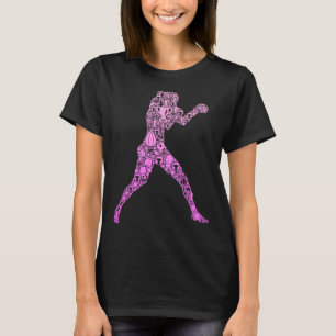Boxen Boxer Frauen Mädchen Kinder T-Shirt