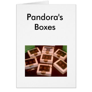 Boxen der Pandora