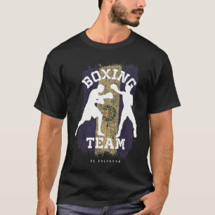 Boxen El Salvador Kampf Sportkämpfe Boxen T-Shirt