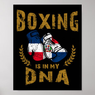 Boxen finden in meinem D-n-a-Dominikanische Republ Poster