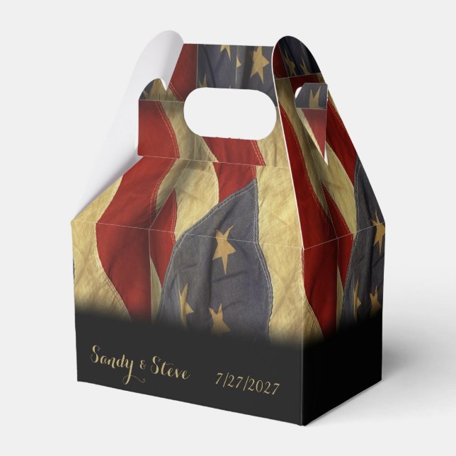 Boxen für die militärische Gastgeschenk Hochzeit d Geschenkschachtel (Vorderseite)