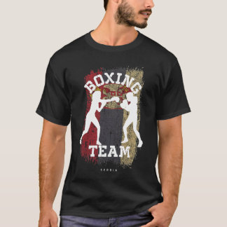 Boxen für Frauen in Serbien im Kampf gegen Sportkä T-Shirt