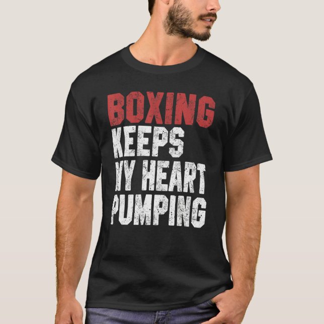 Boxen für Männer Frauen Boxen Behalte meine Herzpu T-Shirt (Vorderseite)