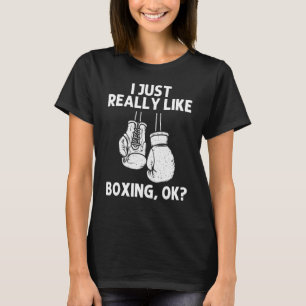 Boxen für Männer Frauen Kickboxen Trainer Boxhands T-Shirt