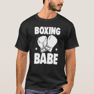 Boxen Ganztags Frauen Boxsport-Liebe T-Shirt