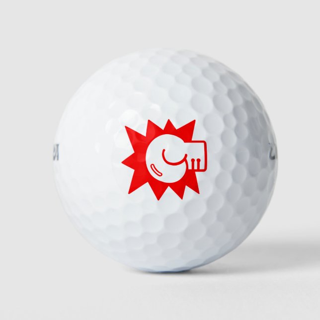 Boxen Golfball (Vorderseite)