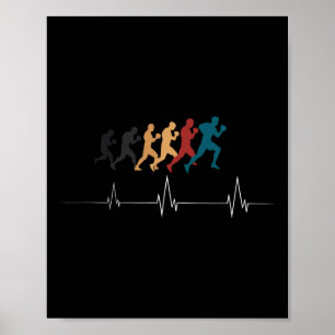 Boxen Herzschlag Kickboxen Boxen Liebhaber Boxer R Poster