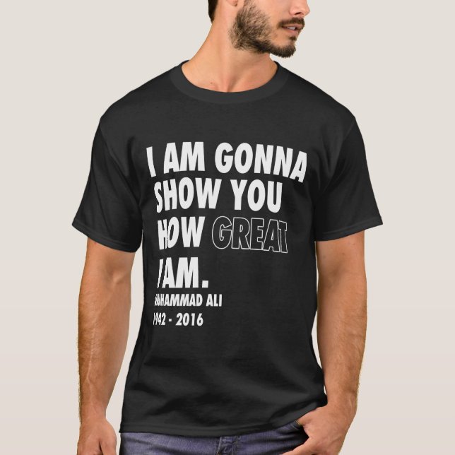 Boxen - Ich zeige Ihnen, wie großartig ich bin T-Shirt (Vorderseite)