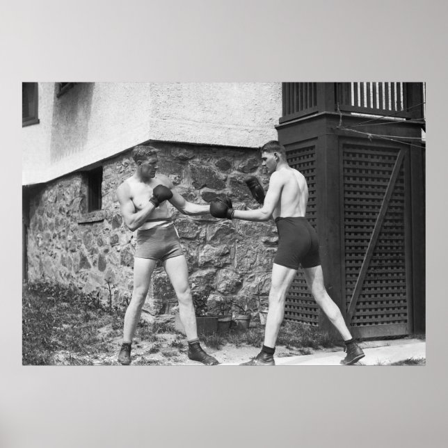 Boxen im Hinterhof: 1912 Poster (Vorne)