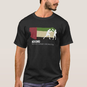 Boxen in den Vereinigten Arabischen Emiraten kämpf T-Shirt