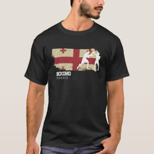 Boxen in Georgia Kampf Sportkämpfer Boxen T-Shirt