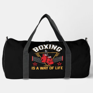 Boxen ist ein Lebensstil Duffle Bag