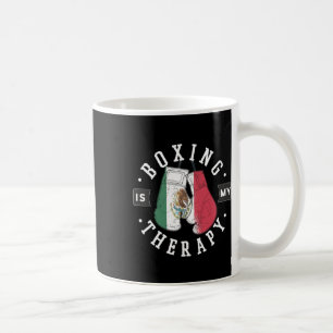 Boxen ist meine Therapie Mexiko Boxhandschuh mexik Kaffeetasse
