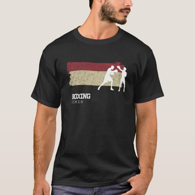 Boxen Jemen Kampf Sportkämpfe Boxen 1 T-Shirt (Vorderseite)