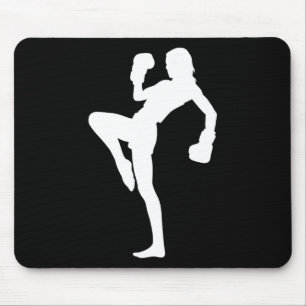 Boxen Männer Kickboxer Frauen Boxen Kickboxen Mousepad