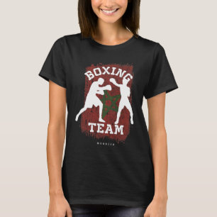 Boxen Marokko Kampfsport Kämpfer Boxen T-Shirt