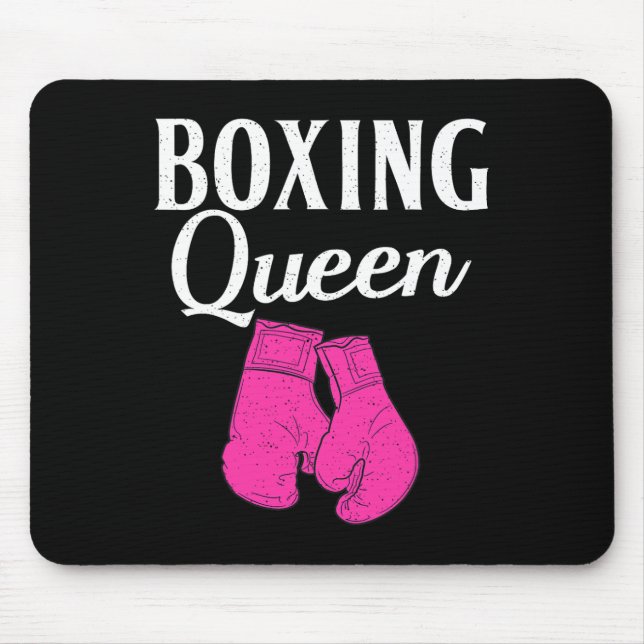 Boxen Queen Sport Fighting Boxer Mousepad (Vorne)