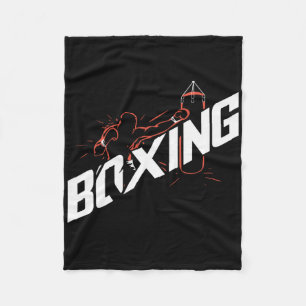 Boxen Schlagen Byg Boxen Kickboxen Boxen Liebhaber Fleecedecke