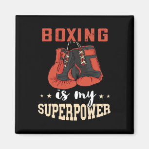 Boxen Superpower Boxhandschuhe Kickboxer Kickboxen Magnet