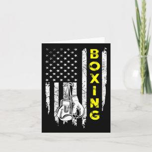Boxen USA Flag 4. Juli Patriotic Karte