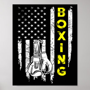 Boxen USA Flag 4. Juli Patriotic Poster