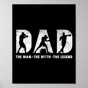 Boxen Vater Der Mann der Mythos Der legendäre Vate Poster