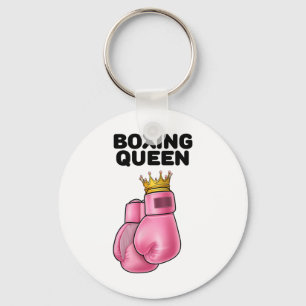 Boxen von Königinnen Frauen Boxermädchen Boxen 1 Schlüsselanhänger
