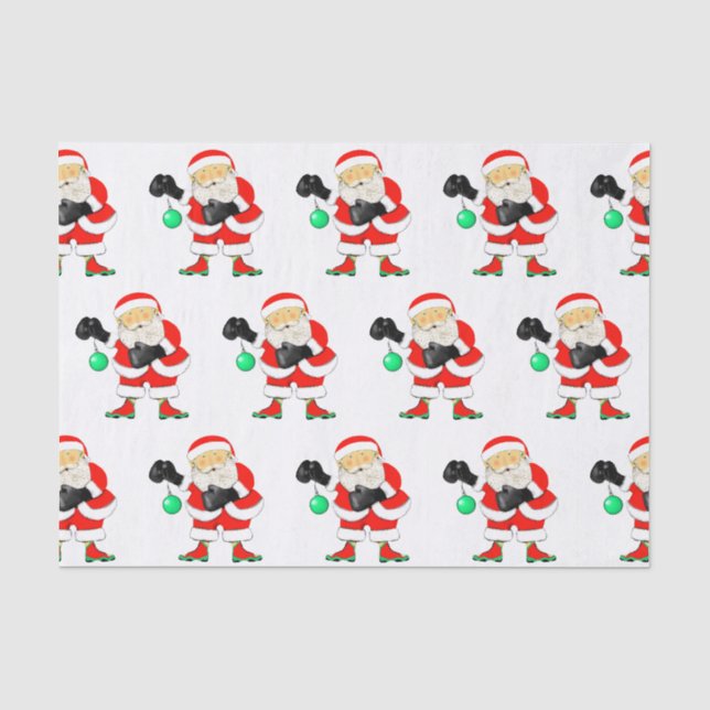 Boxen Weihnachts-Geschenkpapier Seidenpapier (Vorderseite)
