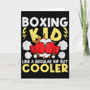 Boxen wie ein normales Kind, aber cooler - Boxer K Karte