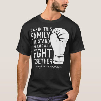 Boxen zur Unterstützung von Lungenkrebs  T-Shirt