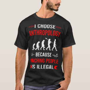 Boxender Anthropologie Anthropologe T-Shirt