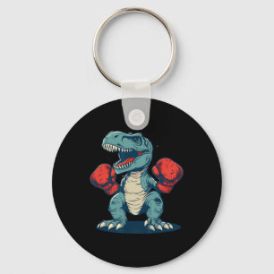 Boxender Dinosaur Boxer Dino Kickboxen T-Rex Boxen Schlüsselanhänger