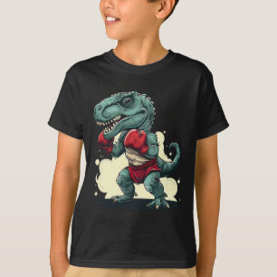 Boxender Dinosaur Boxer Dino Kickboxen T-Rex Boxen T-Shirt