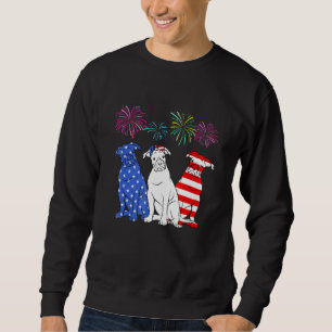 Boxer 4. Juli Boxer American Flag A Sweatshirt