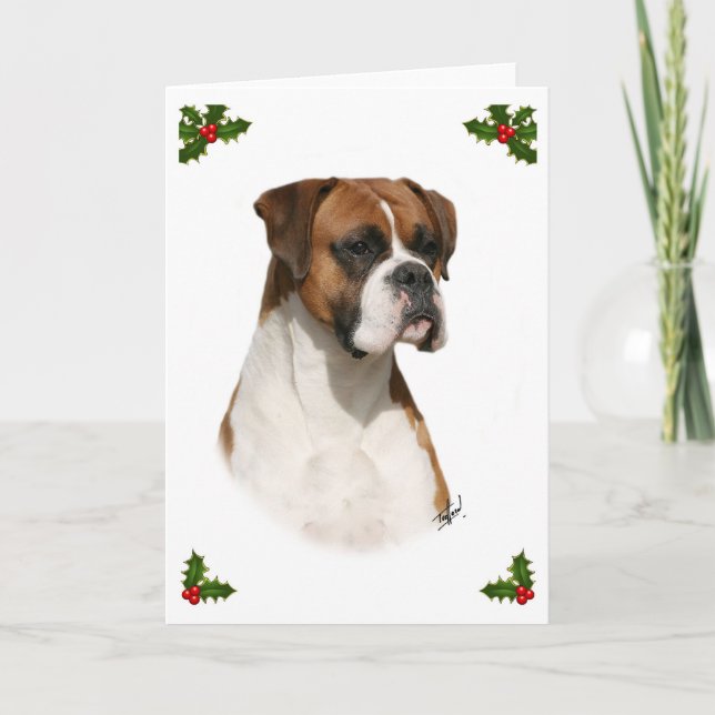 Boxer 9Y349D-079 Feiertagskarte (Vorderseite)