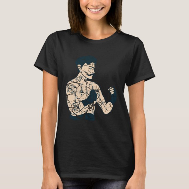 Boxer Athlete Or Boxer T-Shirt (Vorderseite)