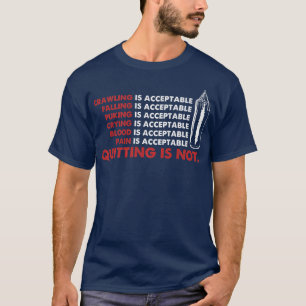 Boxer aufzuhören ist keine Boxmotivation T-Shirt